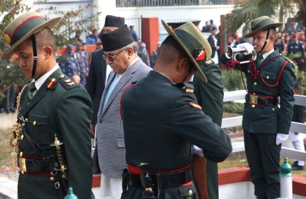 आज शहीदहरूका सपना पूरा गर्न सङ्कल्प गरौँ : प्रधानमन्त्री ‘प्रचण्ड’